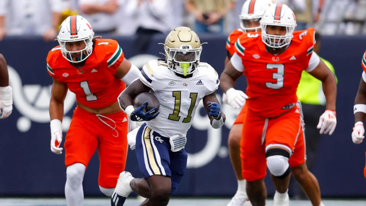 Georgia Tech Upsets No. 4 Miami, Shaking Up Playoff Race