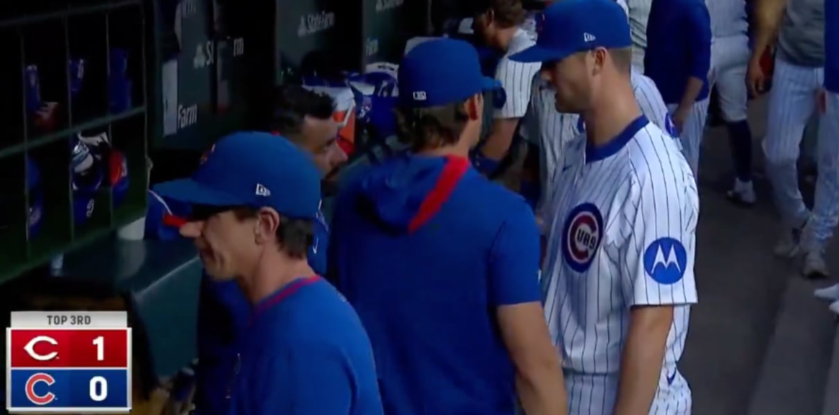 Featured image for Cubs' Michael Soroka Exits Debut Early Due to Shoulder Injury