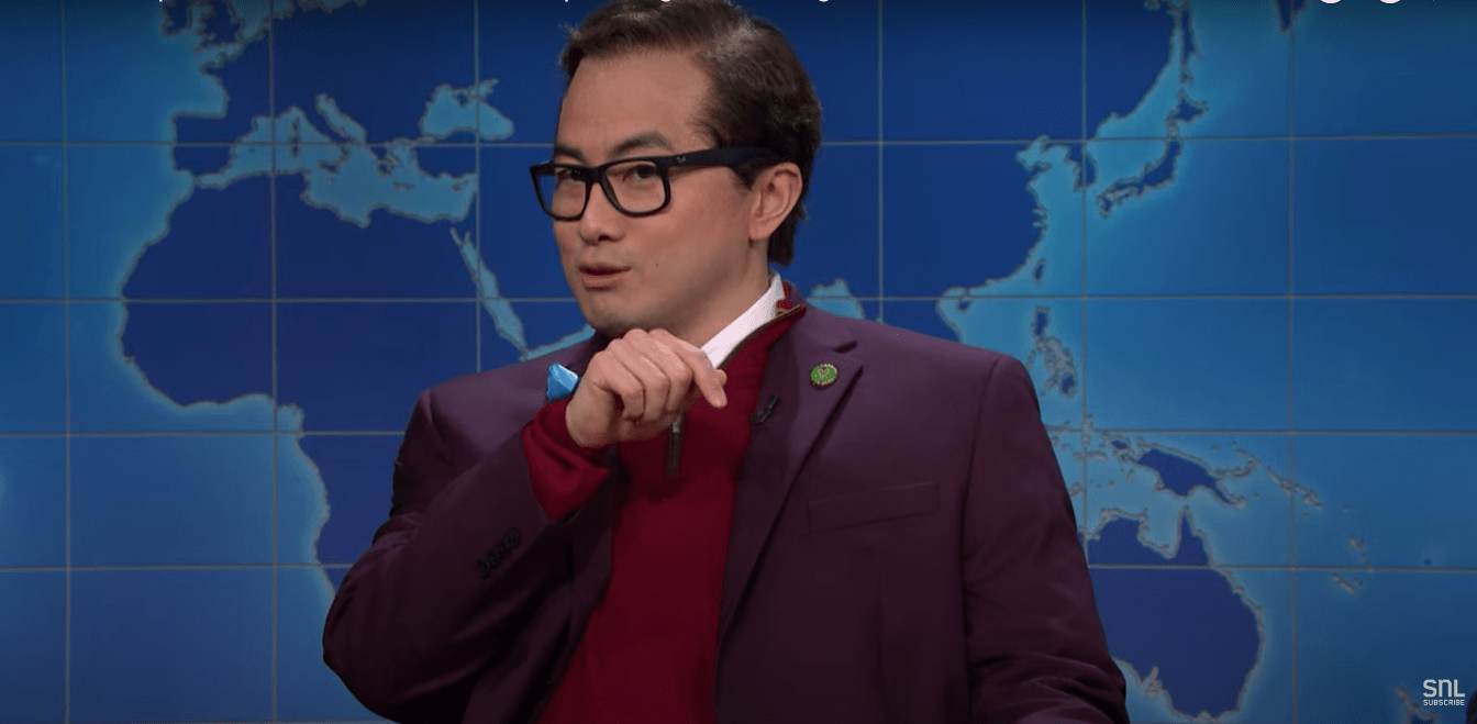 'SNL' Takes on George Santos' OnlyFans and Botox Scandals