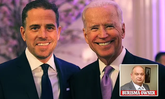 Biden and son allegedly received $5M each from Burisma executive in bribery scheme.