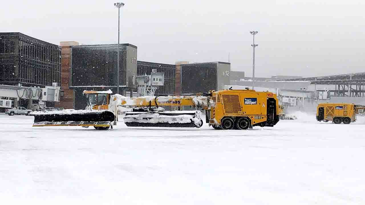 Featured image for "Logan Airport Flights Disrupted by Massachusetts Snowstorm"