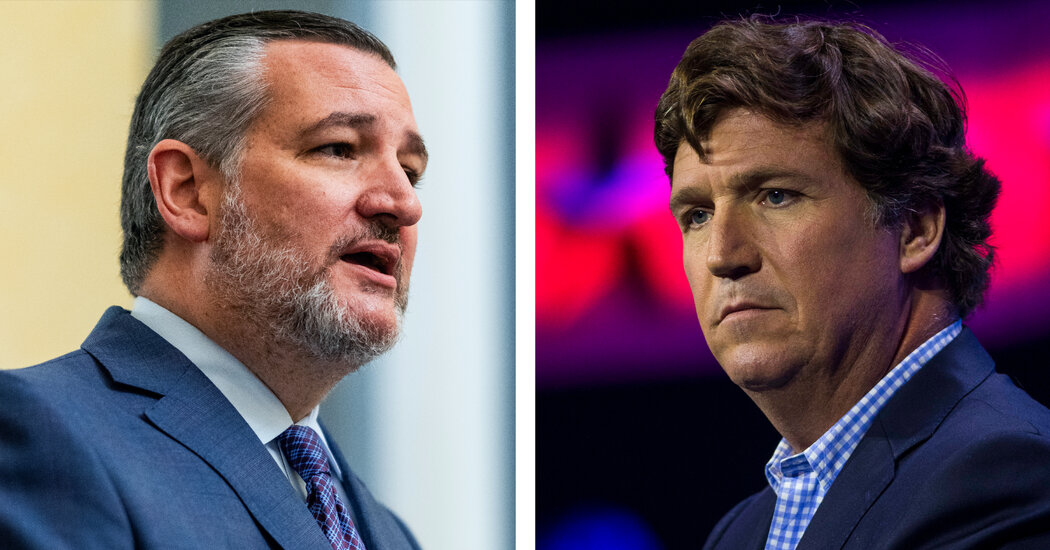 Tucker Carlson and Ted Cruz Clash Over Iran Policy