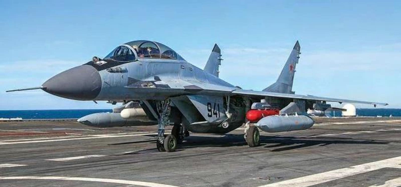 Featured image for Russian Navy's MiG-29 Fighters Engage in Ukraine Conflict as Aircraft Carrier Undergoes Overhaul