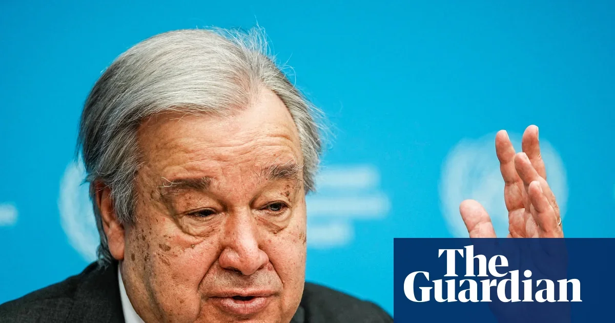 UN chief urges moving beyond GDP to safeguard people and planet