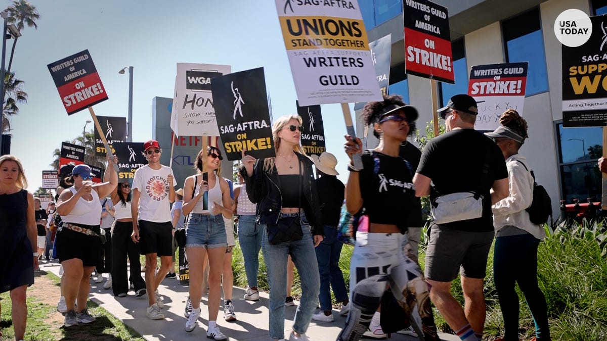 Featured image for Hollywood Strikes: Fans, Actors, and Writers Unite for Control