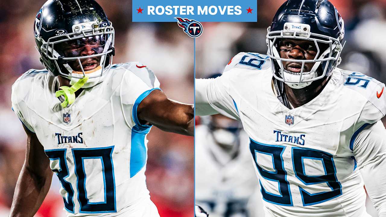 Featured image for Titans Make Multiple Roster Moves Ahead of Jaguars Game