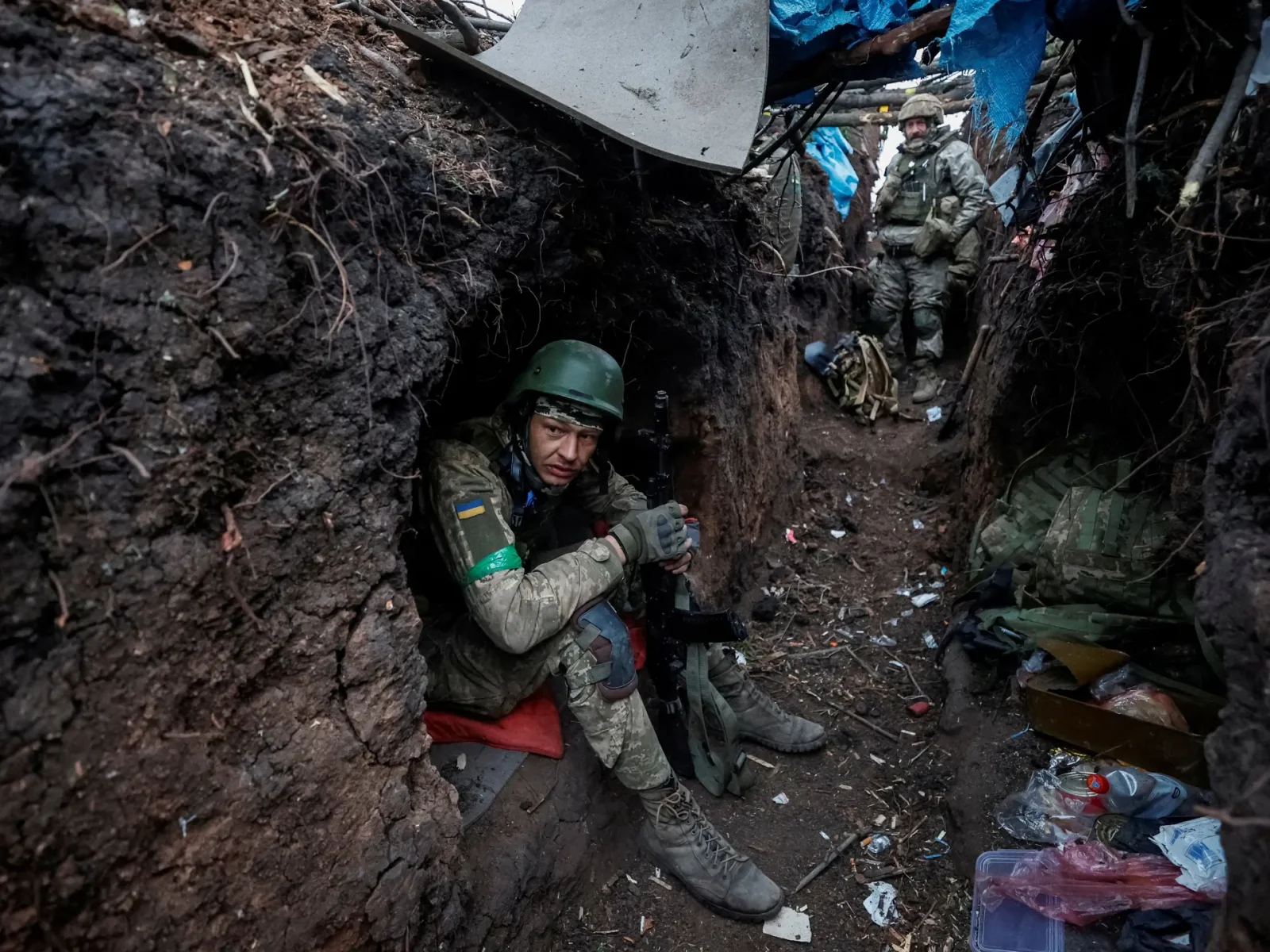 Russia launches early morning strikes on Ukraine, hitting ammunition storage point.