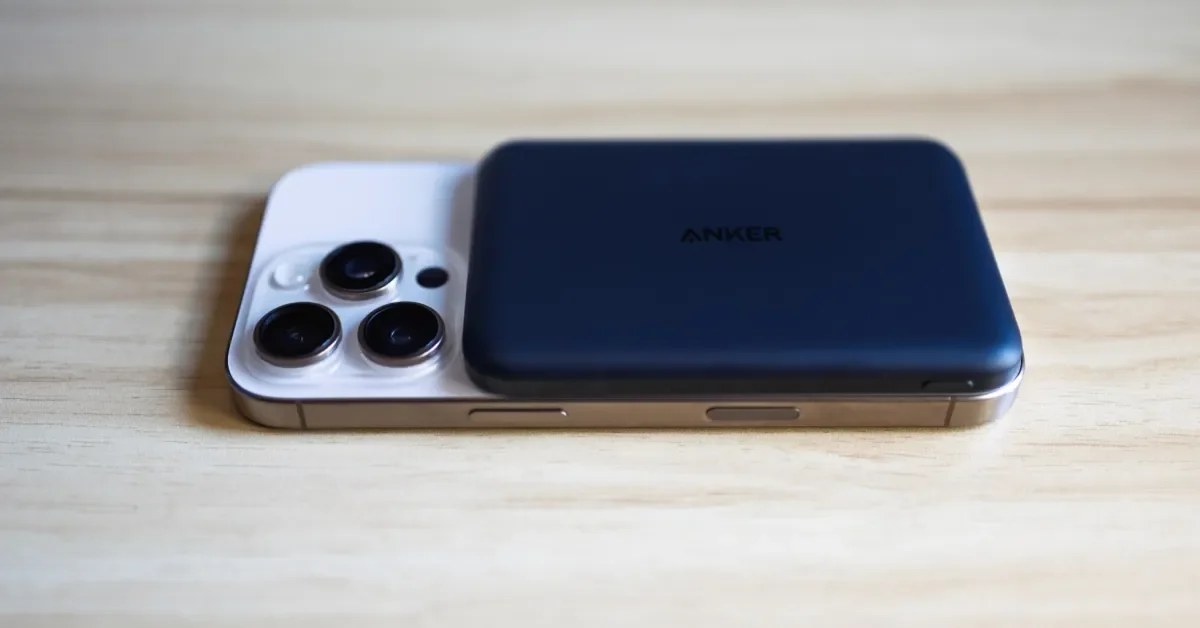 Anker's Slim MagSafe Battery Bank Excels in Performance