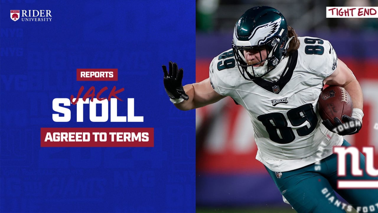Former Eagles Tight End Jack Stoll Joins Giants in NFL Free Agency Deal