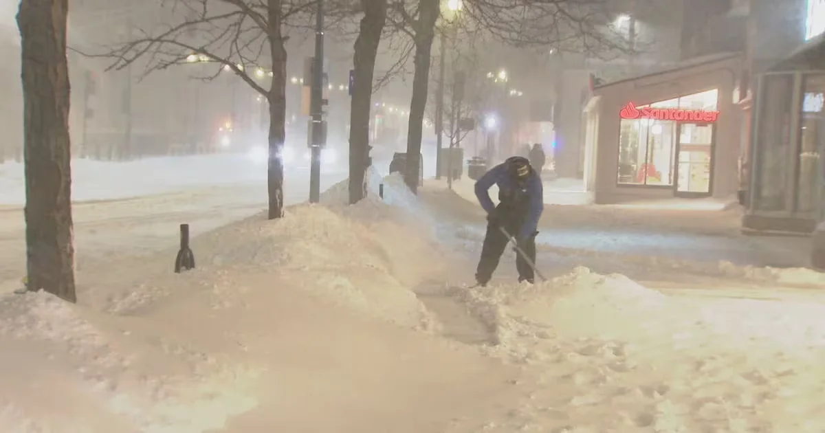 Massachusetts Snow Totals Surge Toward Two Feet Amid Ongoing Storm