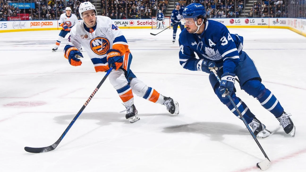 "Maple Leafs' Playoff Fate Hangs in Balance Against Islanders"