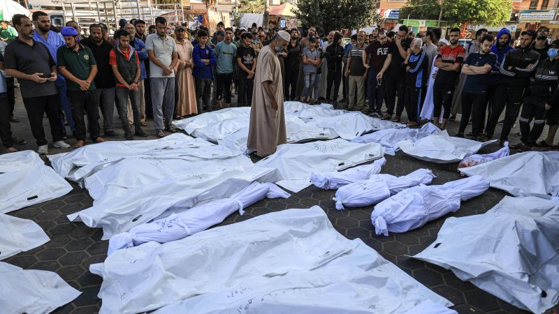 "Israel-Hamas Conflict: Gaza Death Toll Surpasses 10,000, Sparks Global Outrage"