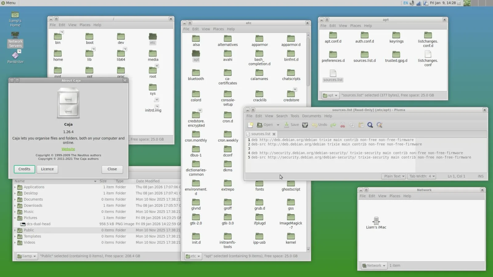 Debian Revives Retro Space-Themed Desktop