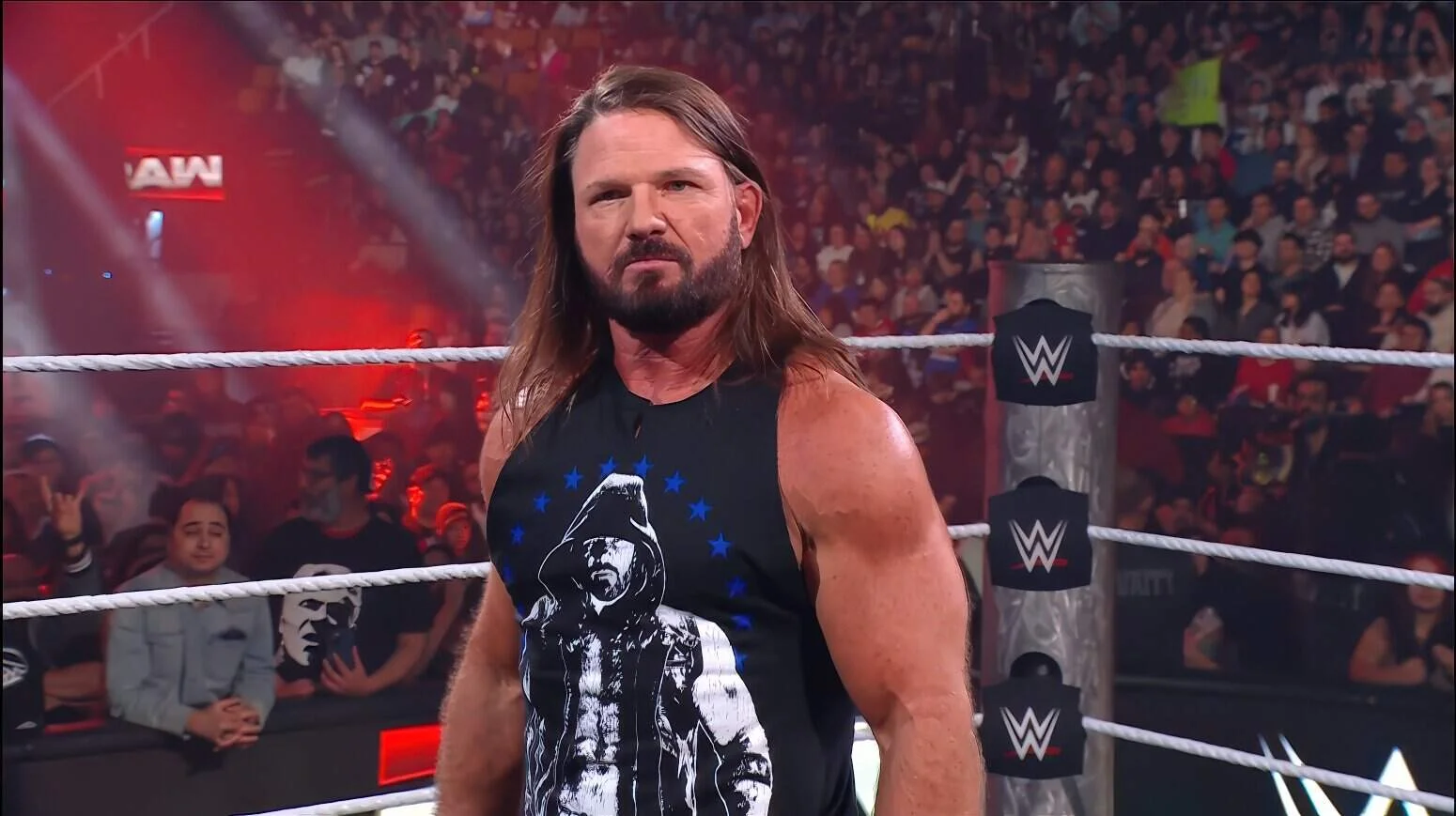 WWE Star Teases Potential Disruption of AJ Styles' Tribute on Raw