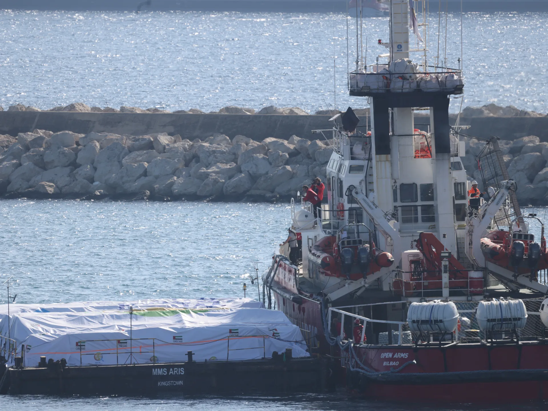 "Humanitarian Aid Ship Challenges Gaza Sea Blockade from Cyprus"