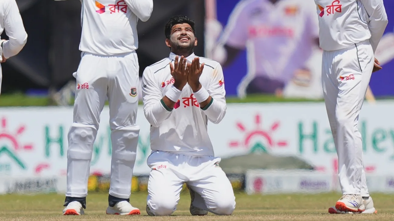 Featured image for Sri Lanka and Bangladesh Draw in Rain-Interrupted Test