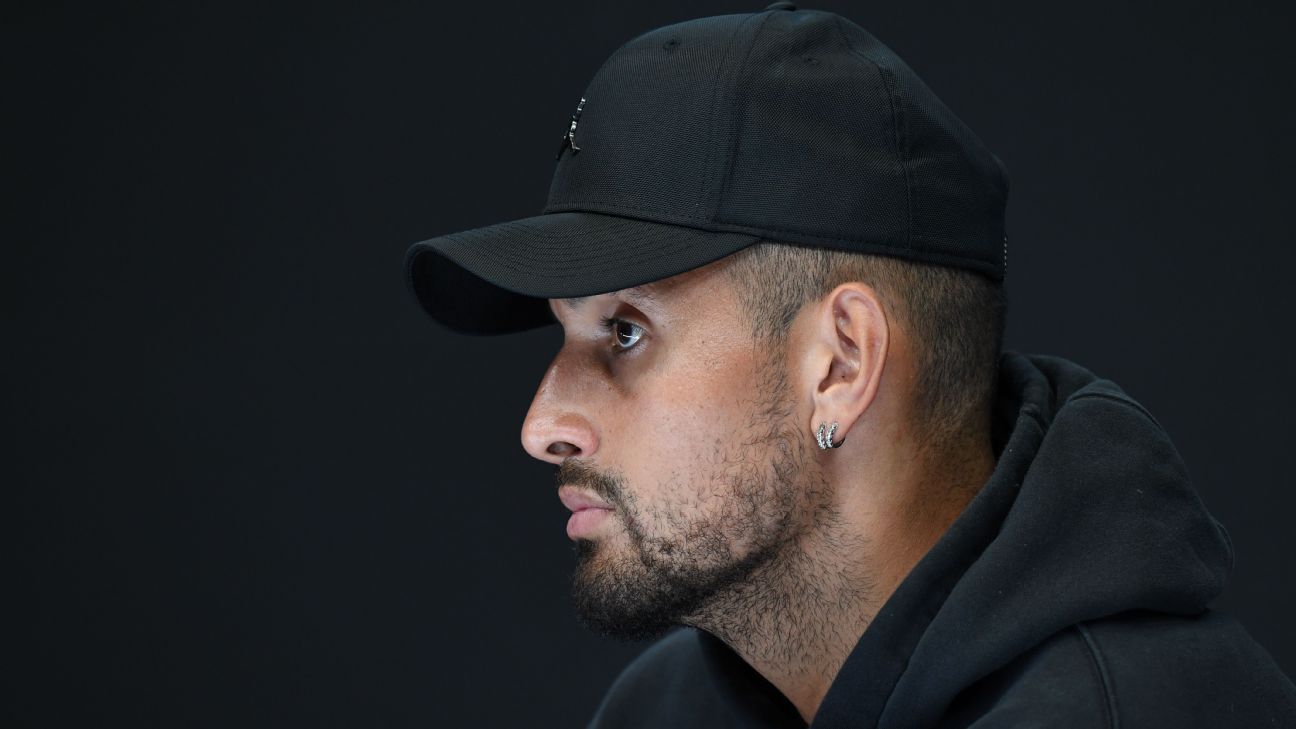 Nick Kyrgios withdraws from French Open due to robbery injury.