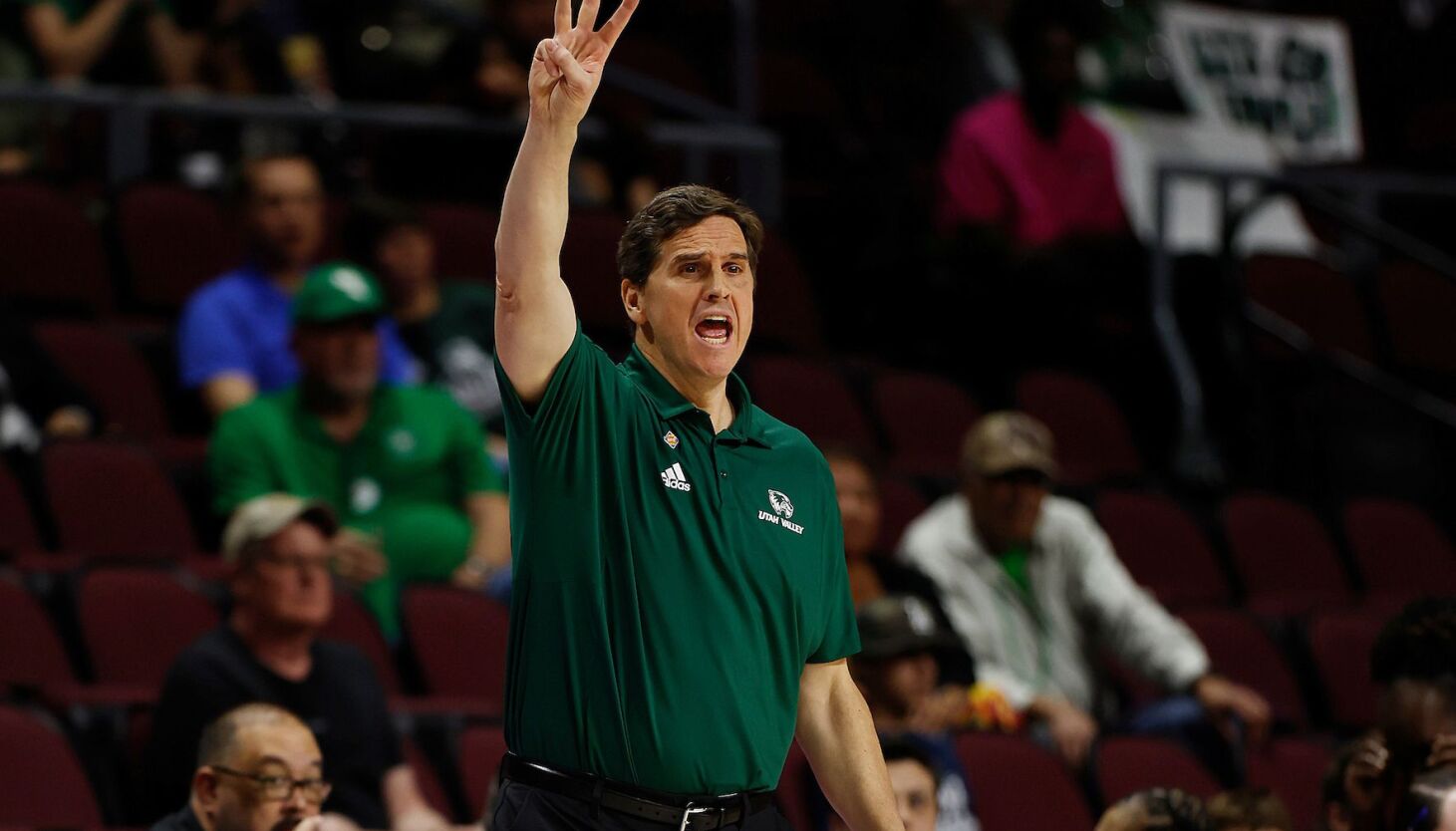 Mark Madsen rumored to leave UVU for Cal after NIT success.