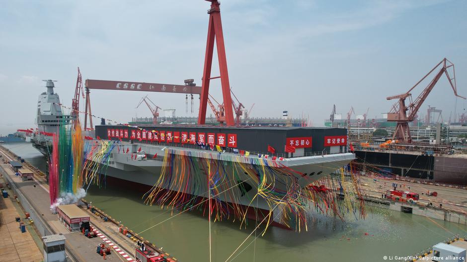 Featured image for China boosts naval strength with new Fujian aircraft carrier