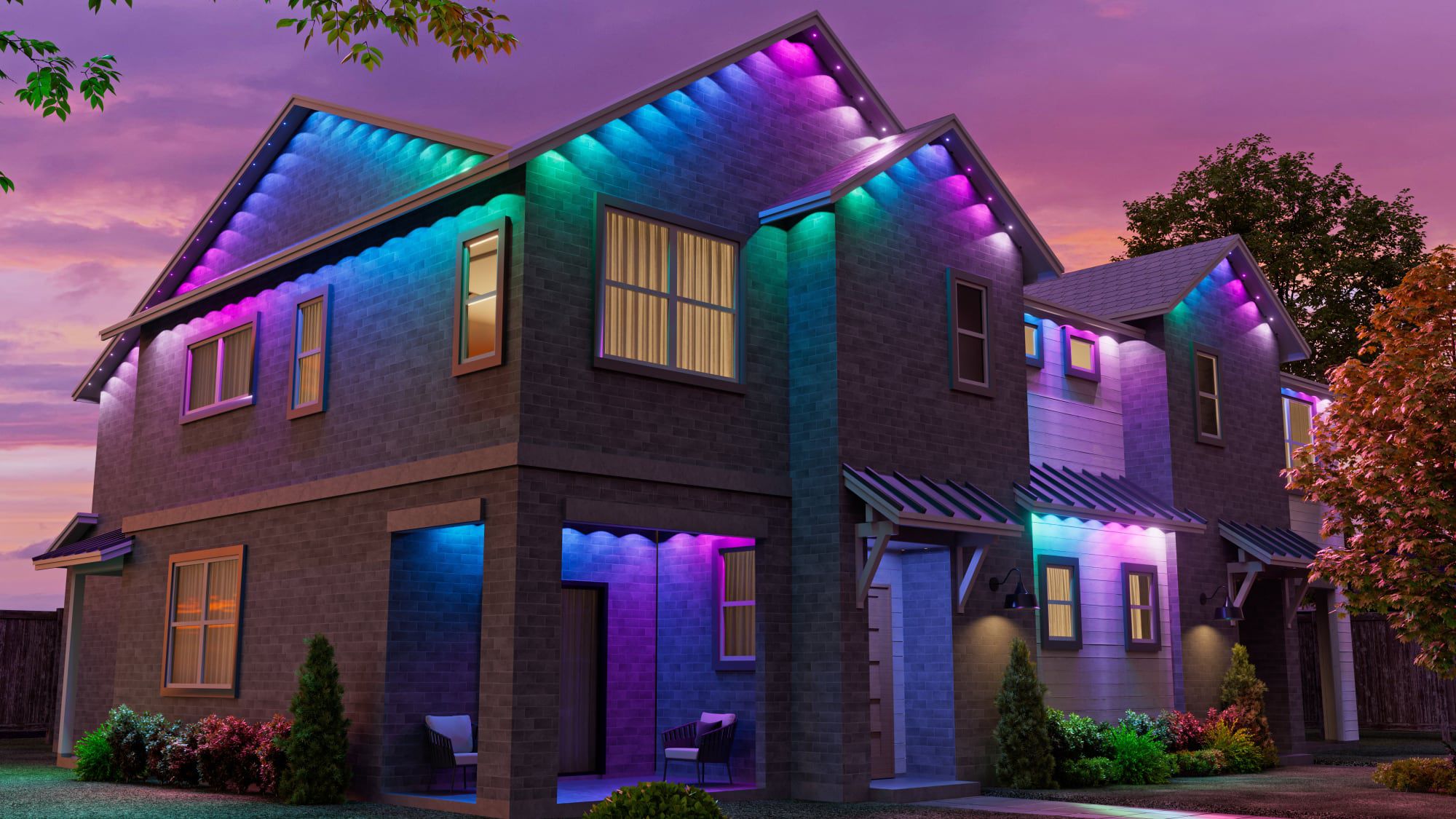 Featured image for "Nanoleaf Unveils Matter-Enabled Outdoor Lights and Music Feature at CES 2024"