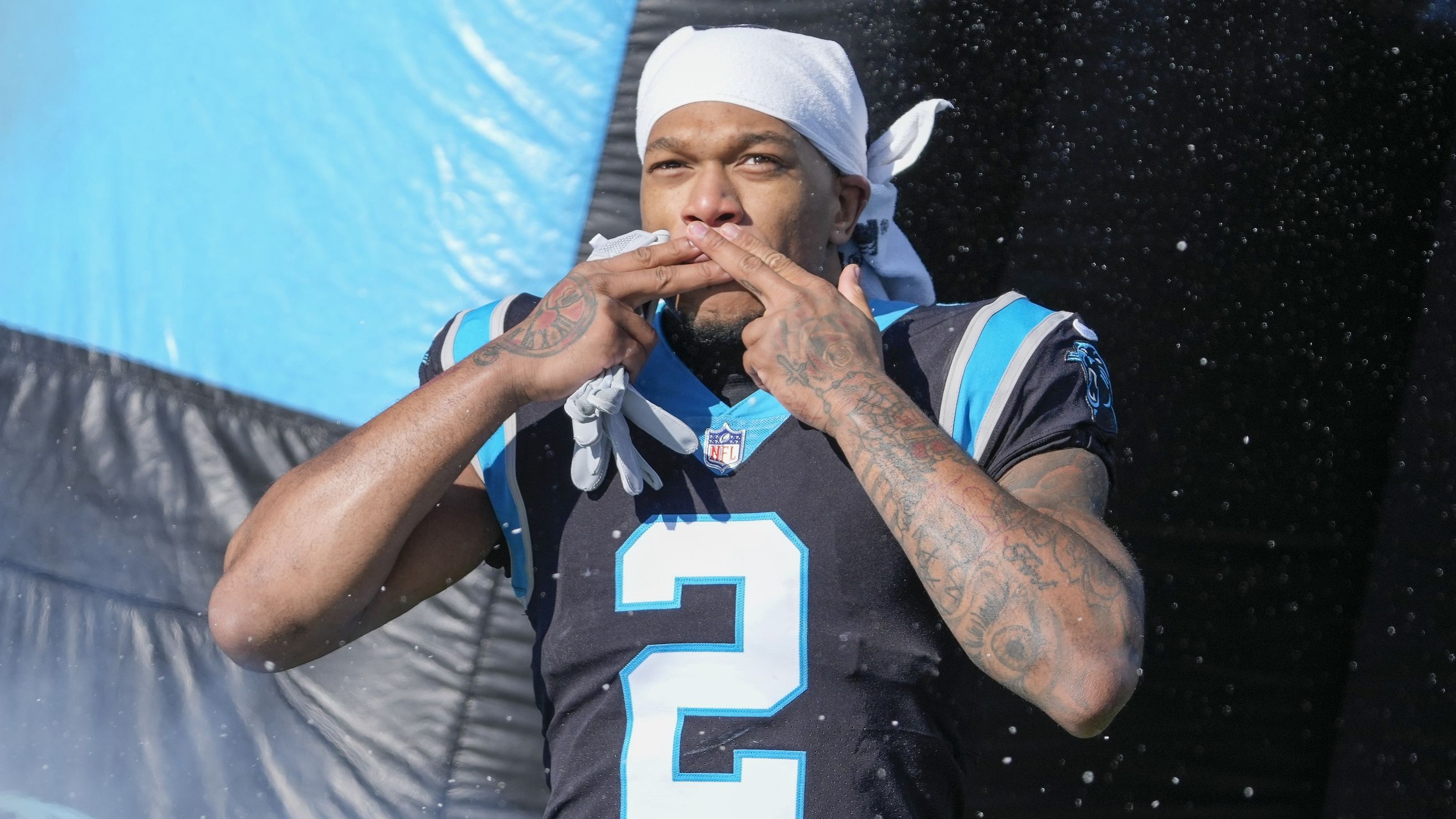 Bears GM ecstatic over DJ Moore trade, Panthers on the clock.