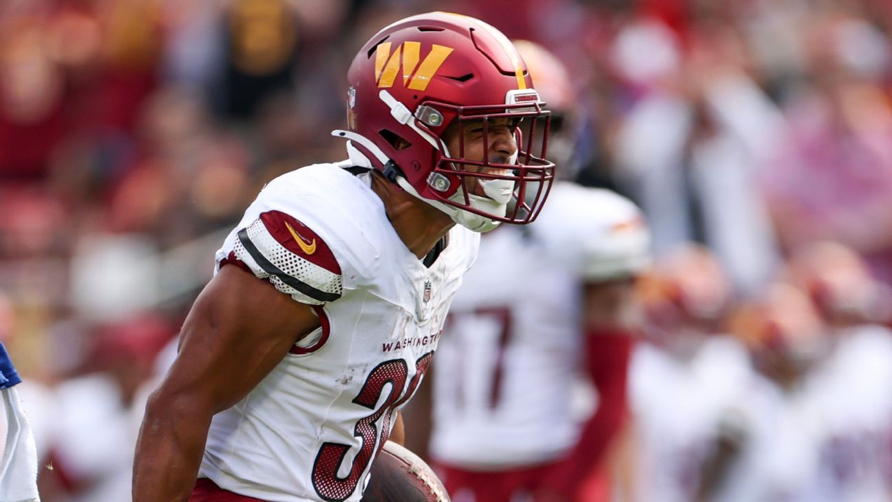 Featured image for Commanders Lose Ekeler and Wise to Season-Ending Injuries