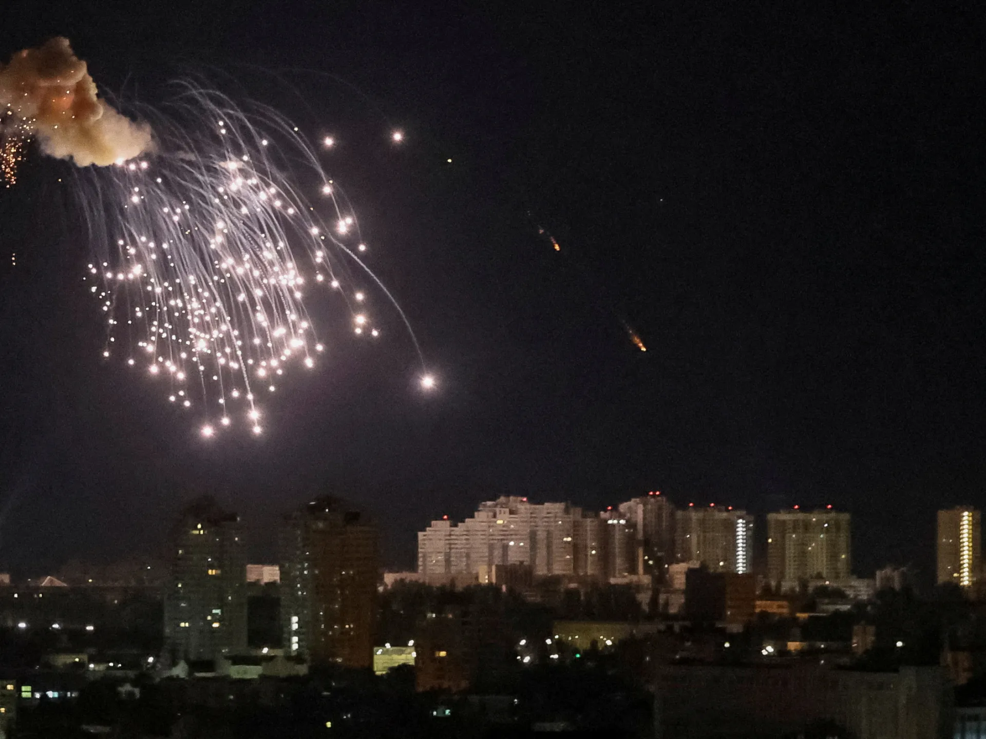 Escalating Drone Attacks and Explosions Shake Kyiv and Crimea