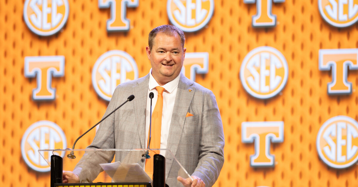 Featured image for Josh Heupel's Key Takeaways from 2024 SEC Media Days