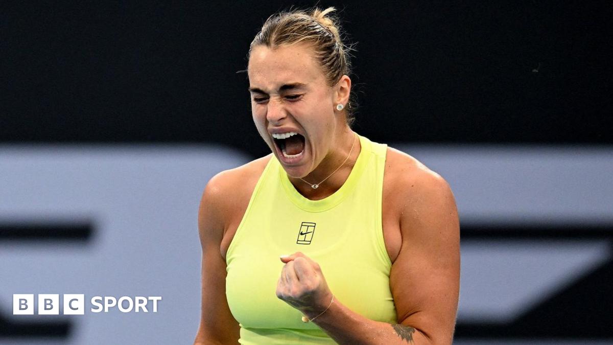 Featured image for Aryna Sabalenka Advances to Brisbane Final