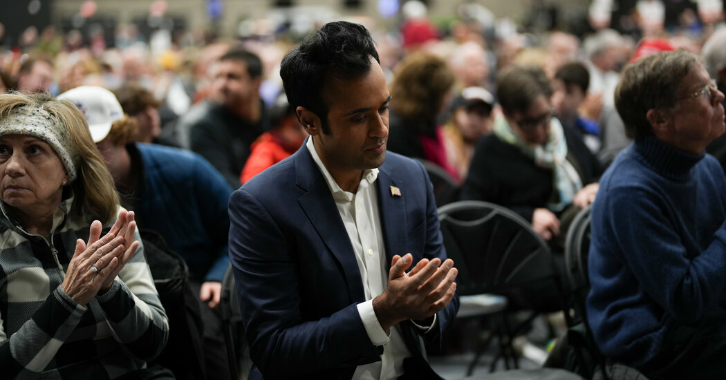 "Vivek Ramaswamy's Presidential Campaign: From Iowa Pitch to Endorsement"