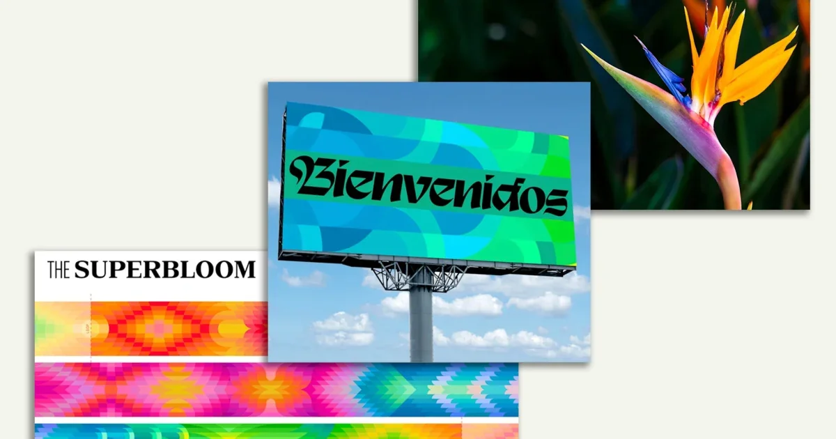 LA28 Debuts Floral Branding for the 2028 Olympic Games