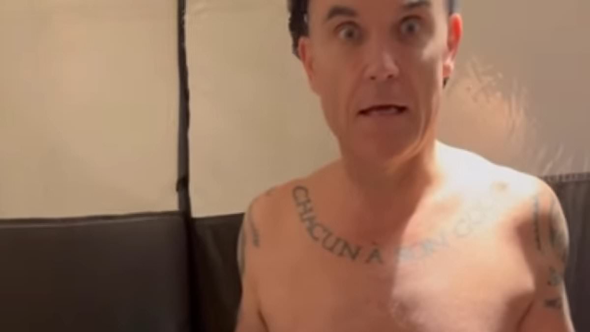 Robbie Williams: From Weight Loss to Manopause, the Traumatic Journey Revealed