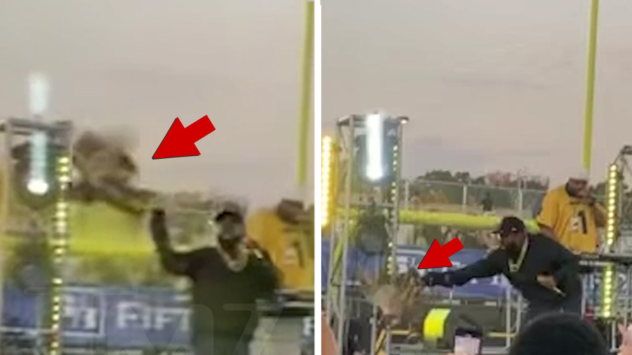 Featured image for Big Boi's Live Owl Mishap at College Football Performance