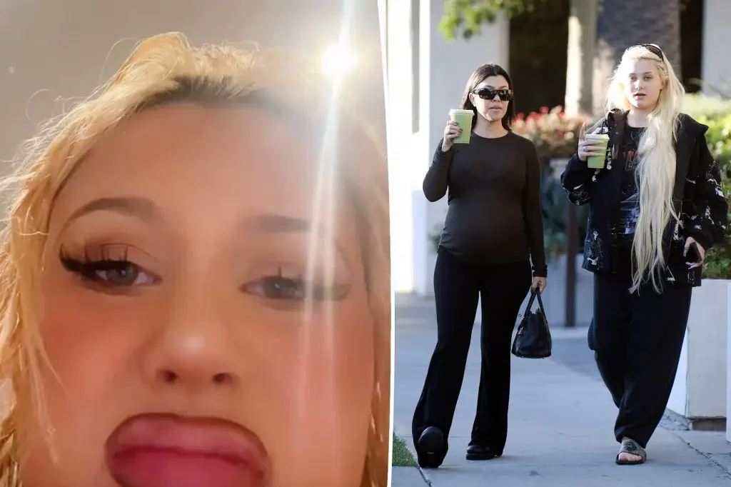 "Alabama Barker shuts down body shamers in response to viral paparazzi photos with Kourtney Kardashian"