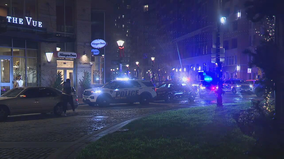 Gunfire erupts at Harbor East Cinemas in downtown Baltimore