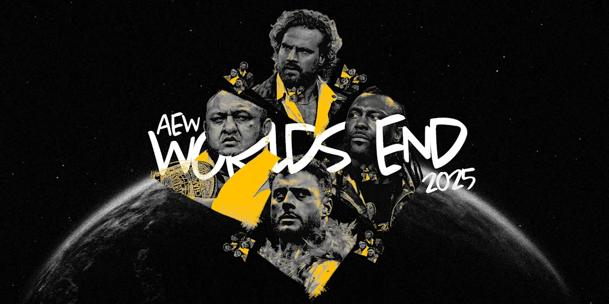 Featured image for AEW Worlds End 2025: Live Results, Match Card, and Viewing Guide