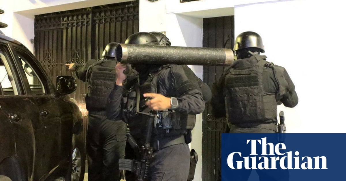 Featured image for "Mexican President Reveals Shocking Footage of Embassy Raid in Ecuador"