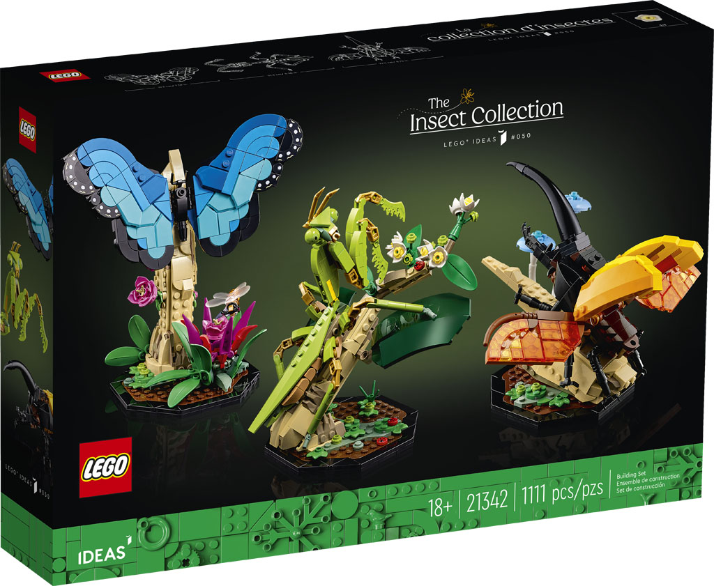 Featured image for LEGO Ideas Unveils The Insect Collection (21342)