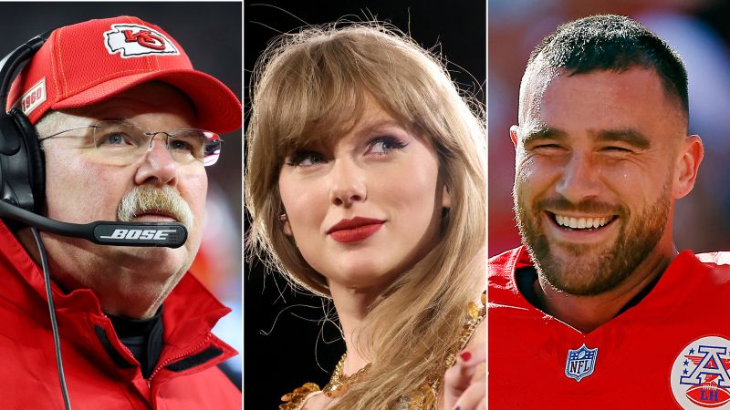 "Taylor Swift's Connection to Travis Kelce Revealed by Chiefs Coach Andy Reid"