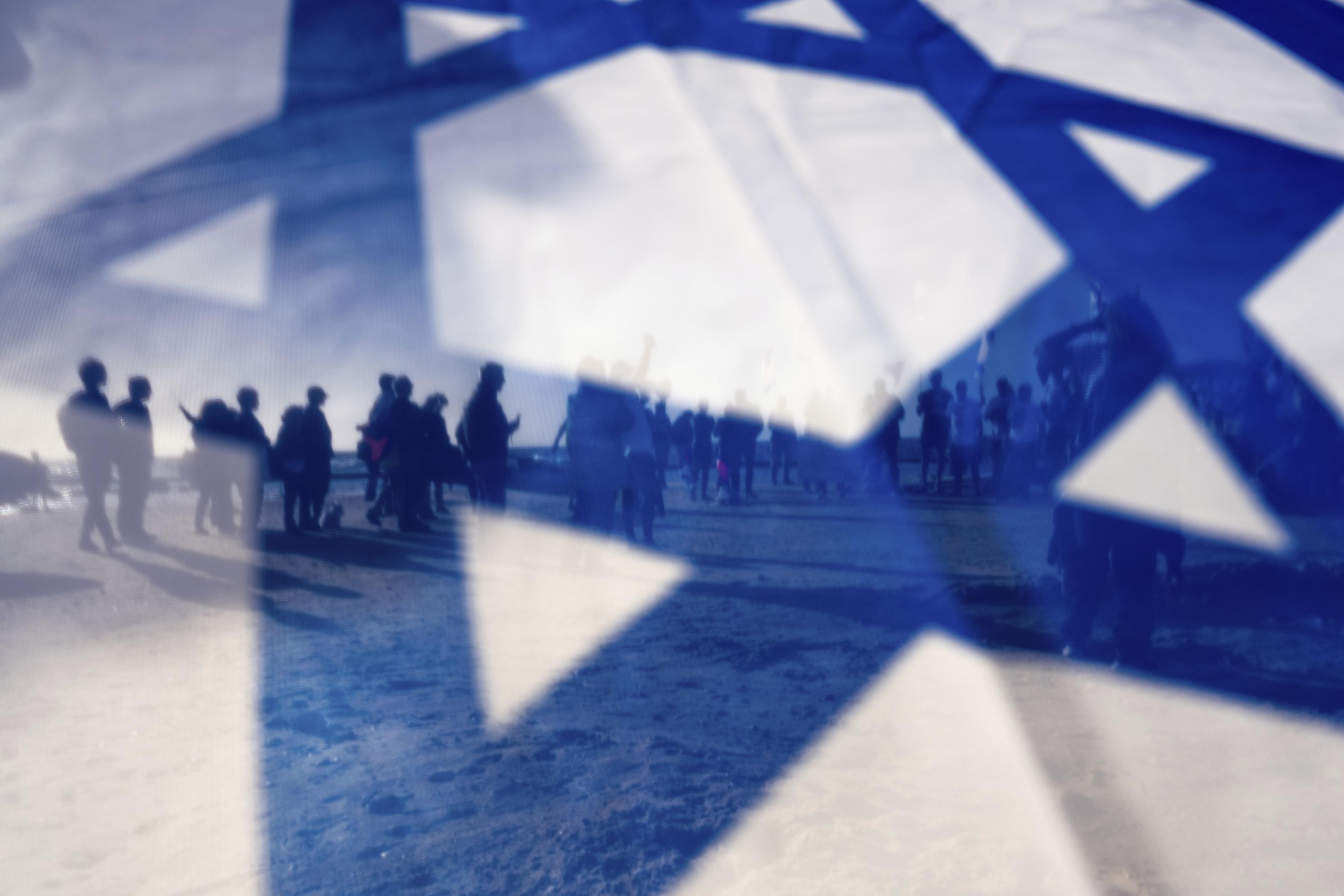 Featured image for Israel's 75th anniversary marked by divisive flag controversy.