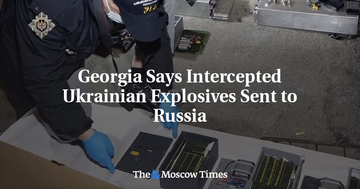 Georgian Authorities Intercept Explosives En Route from Ukraine to Russia