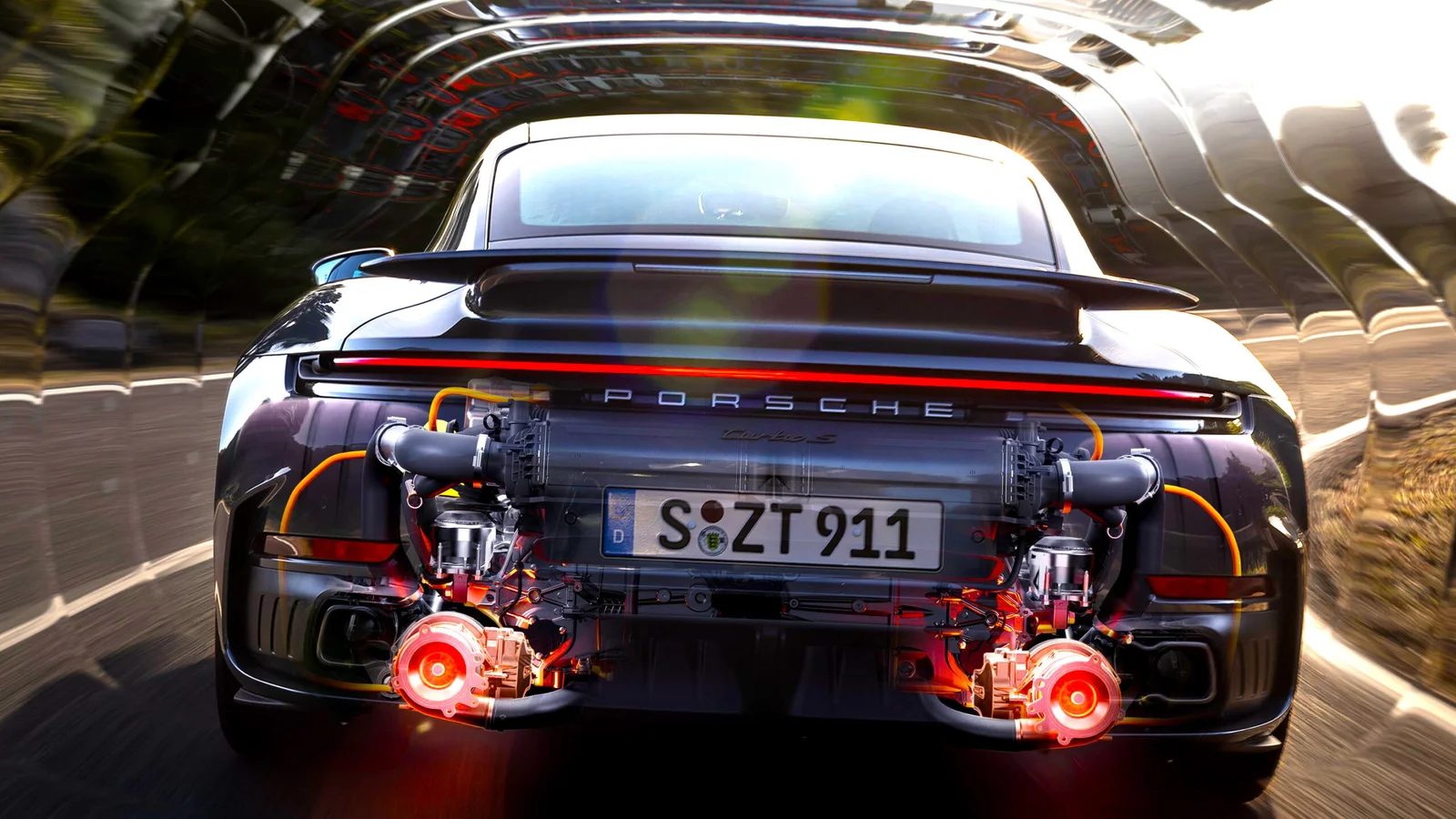 Porsche's 911 Turbo S Hybrid Roars to 0-60 in 2.0s, Fights for Fastest with ZR1X