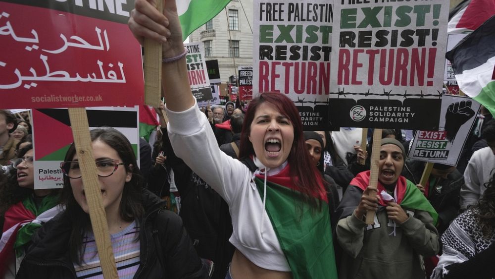 "Europe Unites for Peace: Pro-Palestinian Rallies Seek Ceasefire and Oppose Antisemitism"