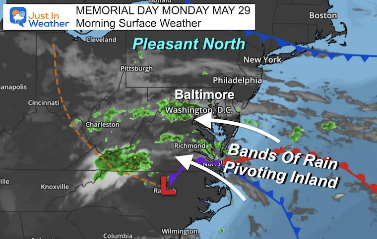 Mixed Weather Conditions Expected for Memorial Day Across the US