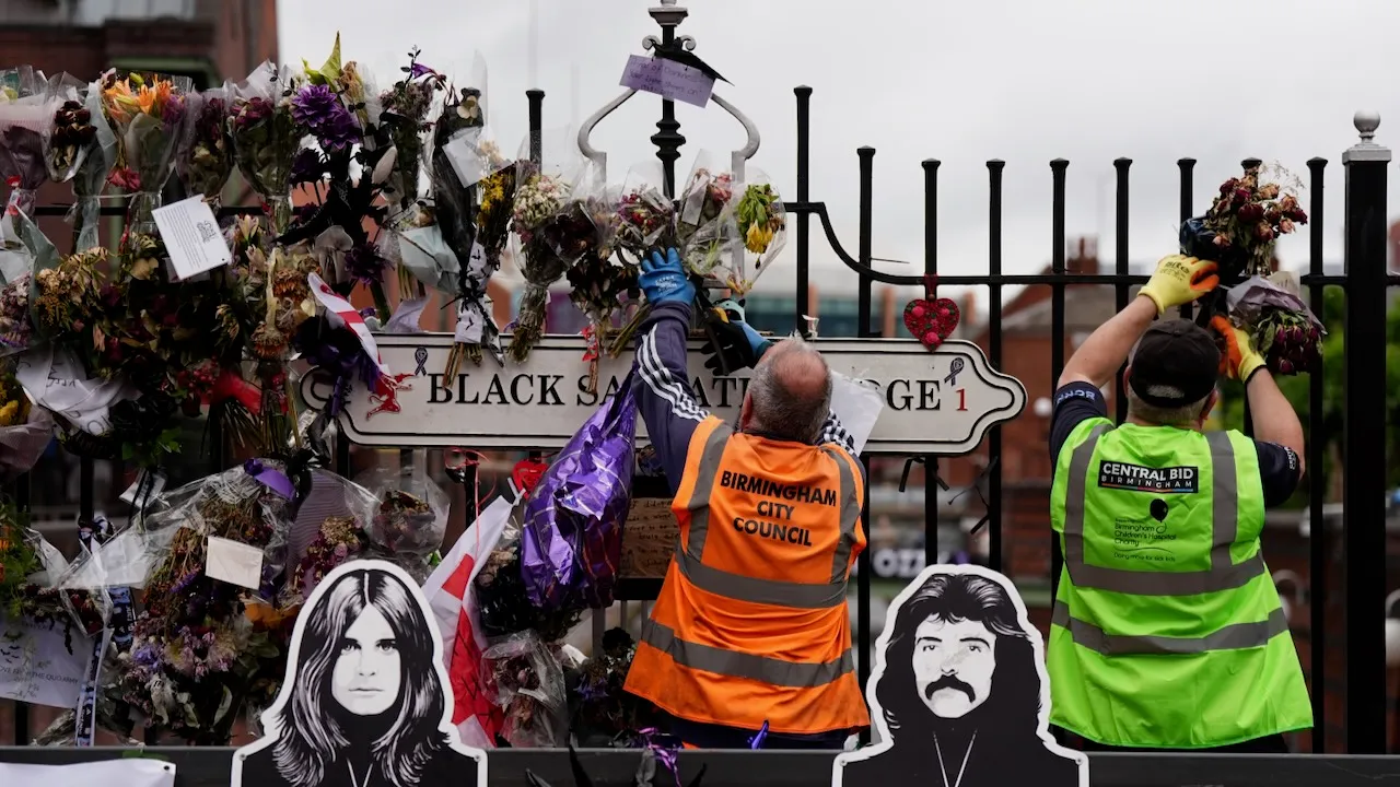 Featured image for Ozzy Osbourne Memorial Tributes to Be Scattered at Birmingham Grave