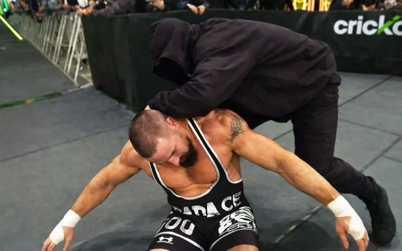 Masked Attacker Angle Signals Rollins Return Ahead of WrestleMania 42