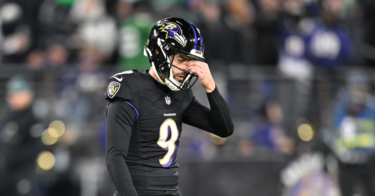 Featured image for Justin Tucker's Kicking Struggles: Mental Hurdles and Playoff Implications