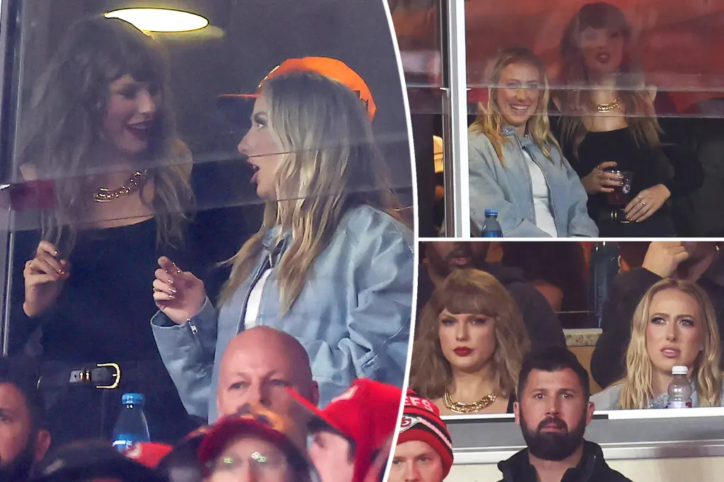 Featured image for Taylor Swift Joins Brittany Mahomes for Chiefs Game Amid Political Differences