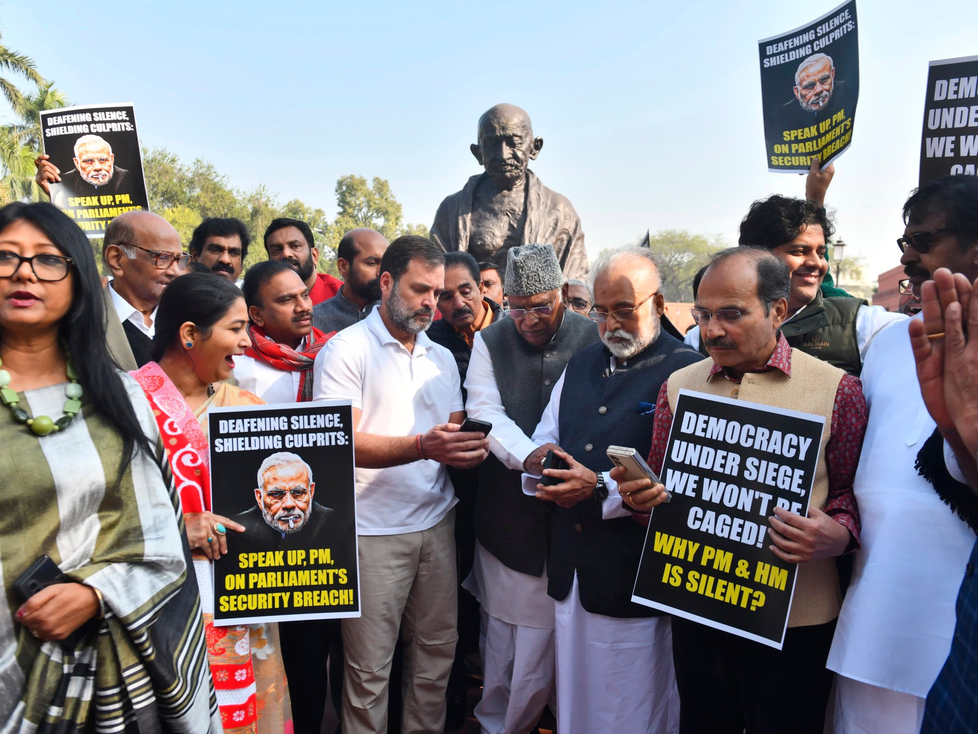 "Mass Suspension of Indian Opposition MPs Sparks Concerns over Parliamentary Democracy"