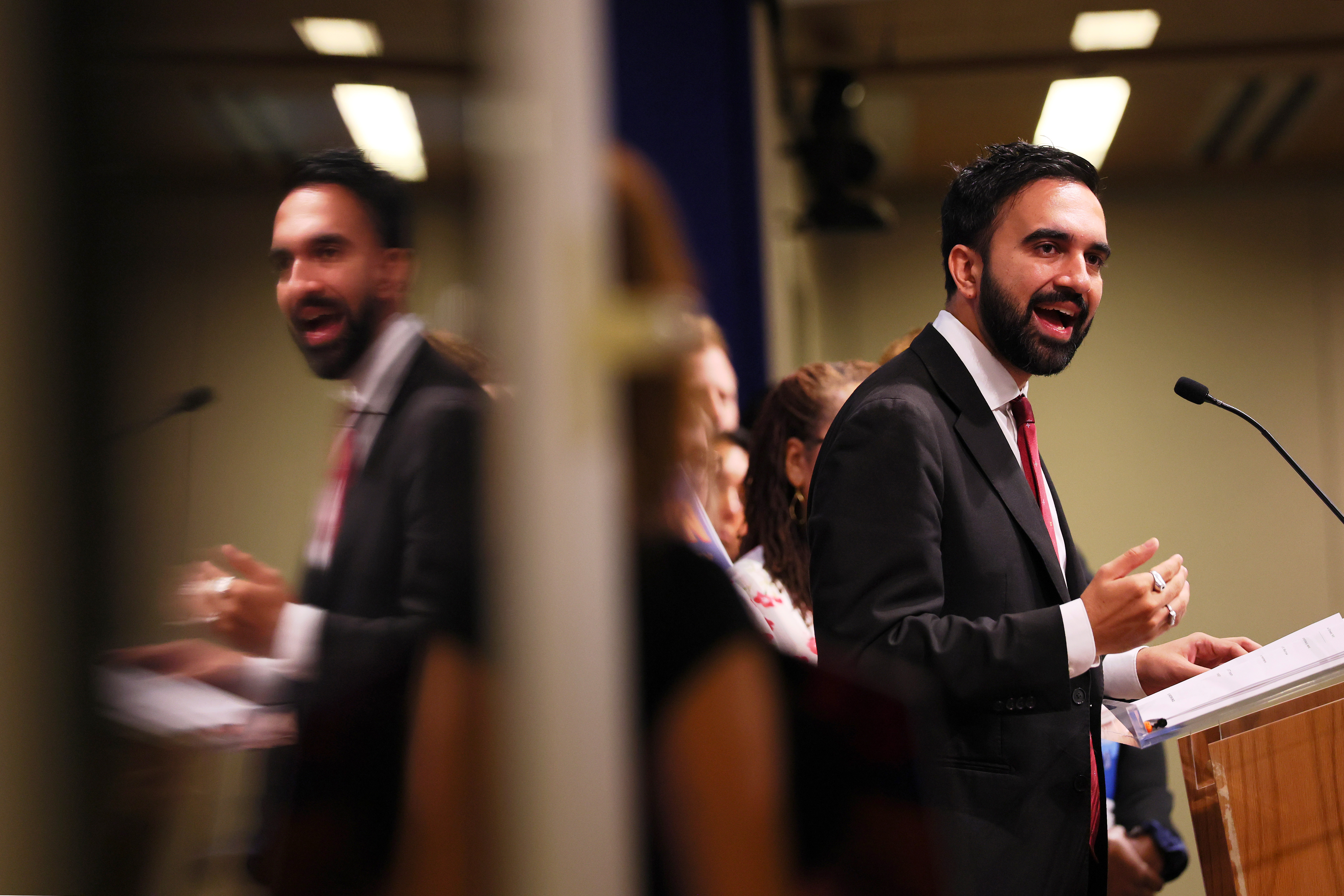 Featured image for Mamdani Faces Business Leaders Over 'Globalize the Intifada' and Tax Policies